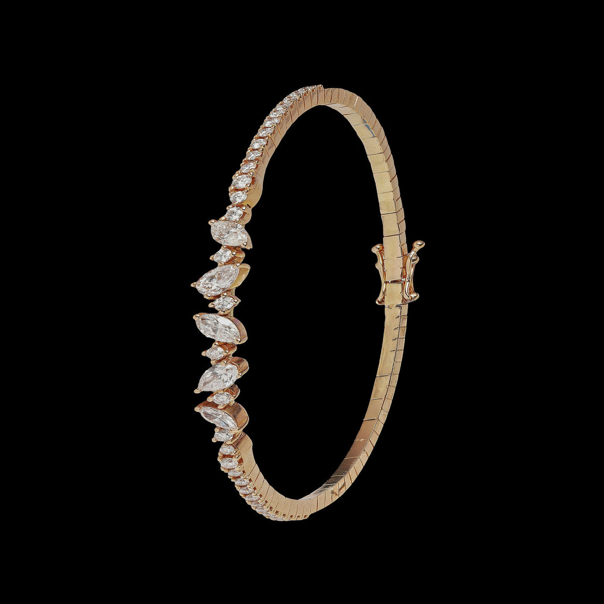Diamond Bangle Bracelet