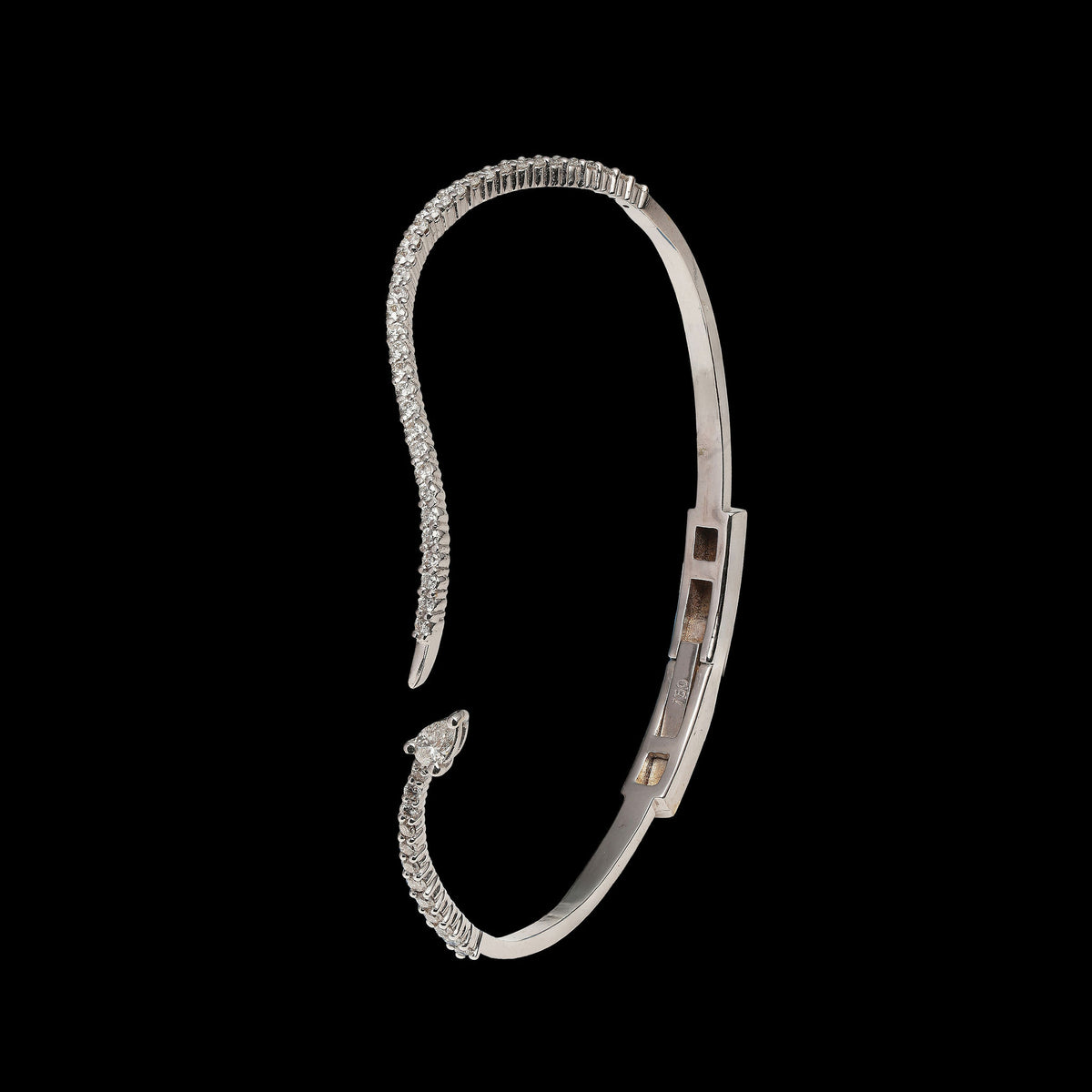 Diamond Bangle Bracelet