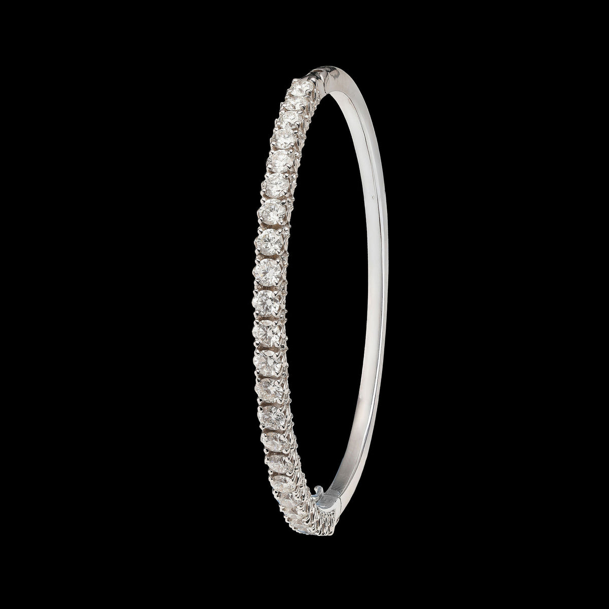 Diamond Bangle Bracelet