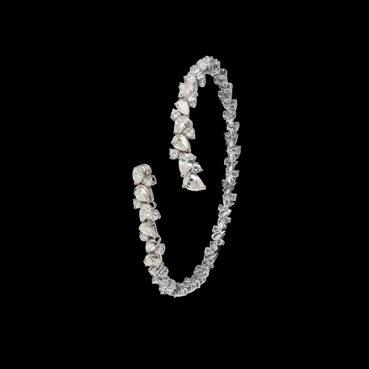 Diamond Bangle Bracelet