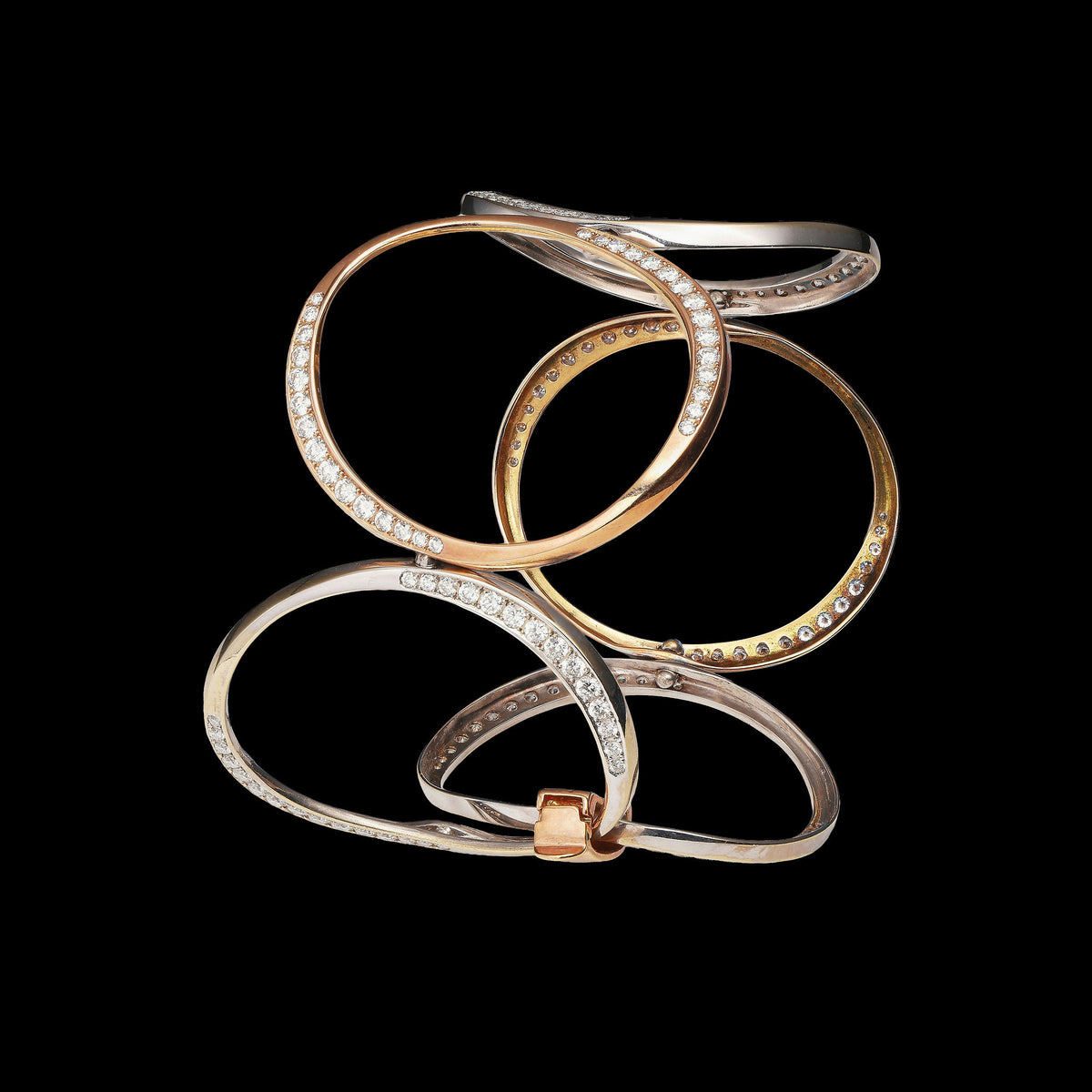 Diamond Bangle Bracelet