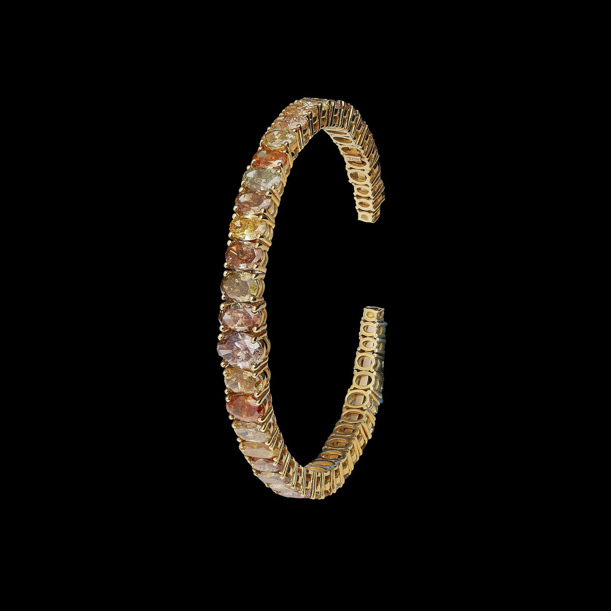 Colored Diamond Bracelet