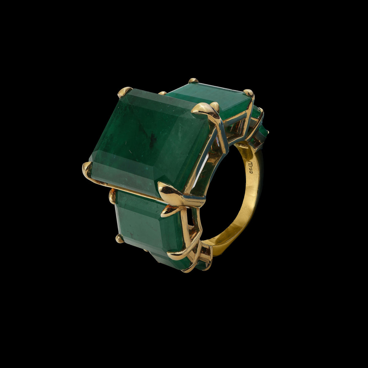 Emerald Diamond Ring