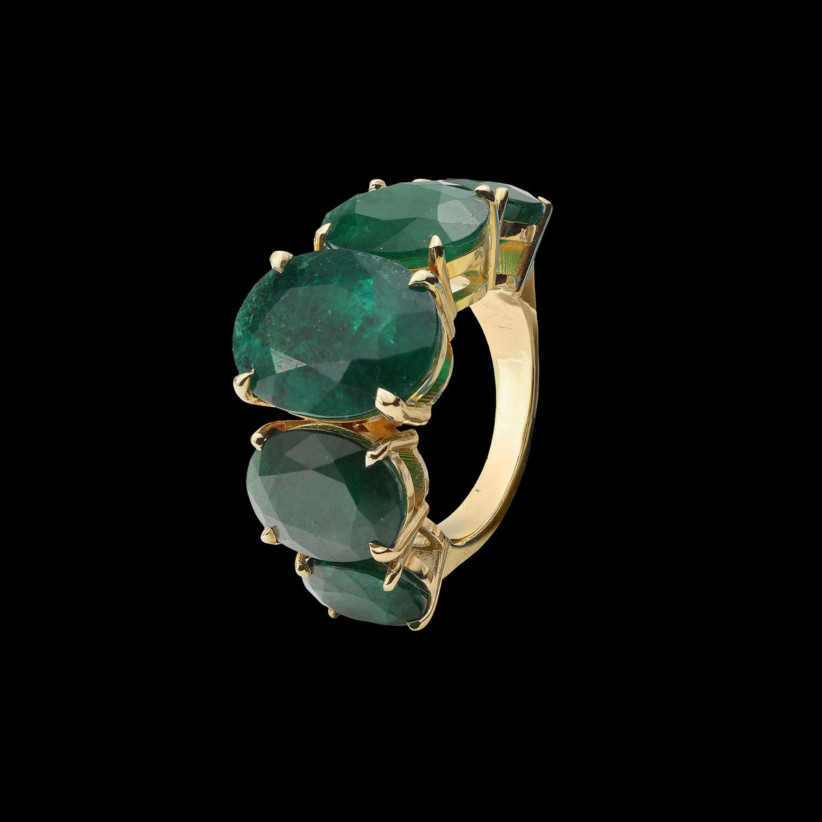 Emerald Diamond Ring