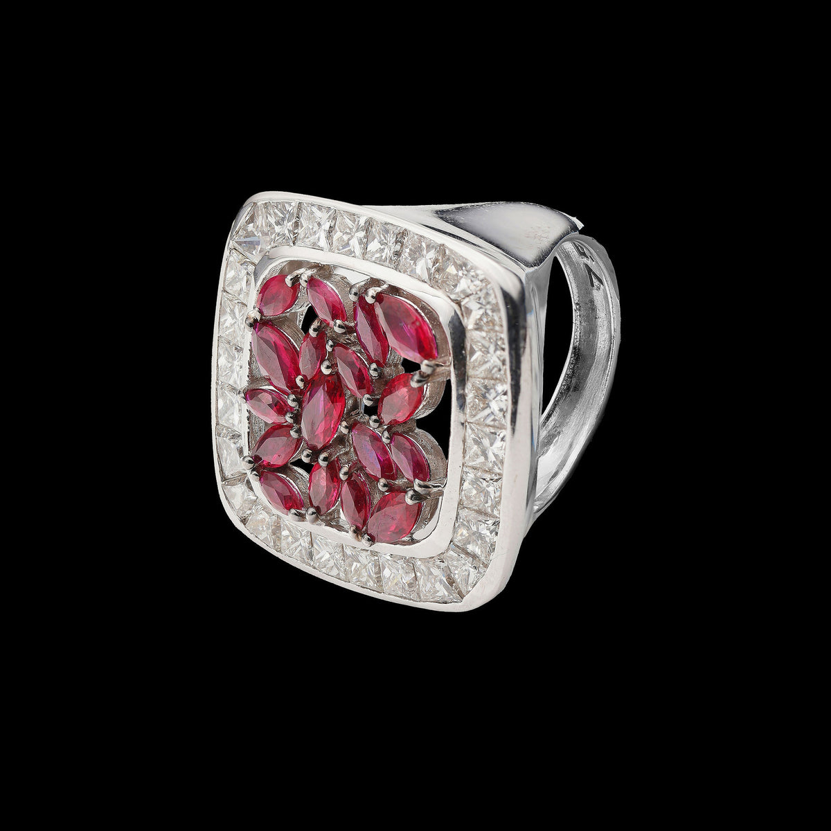 Ruby Diamond Ring