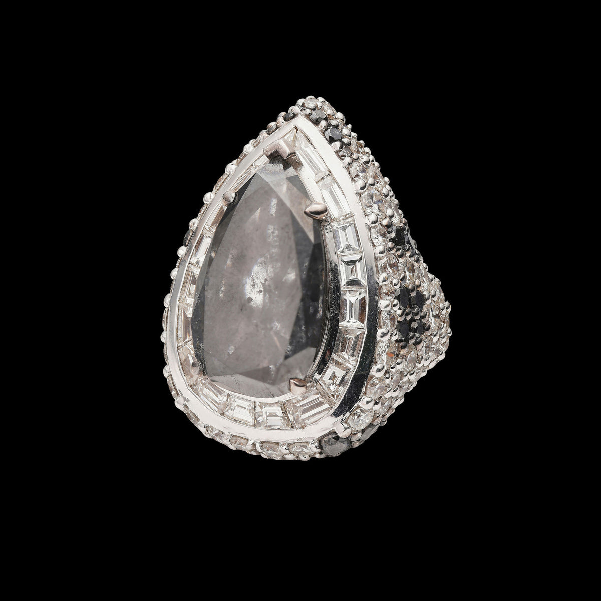 Black Diamond Ring