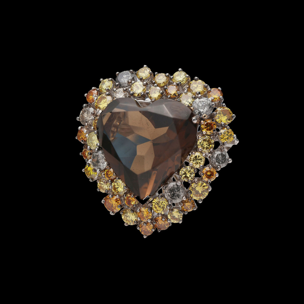 Colored Diamond Ring