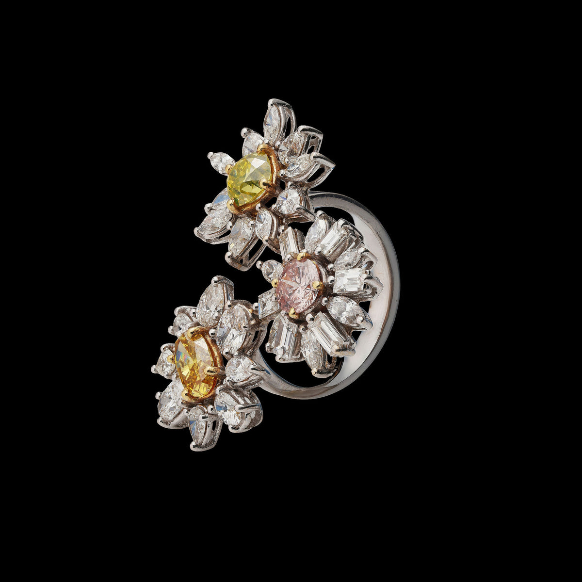 Fancy Colored Stones Ring