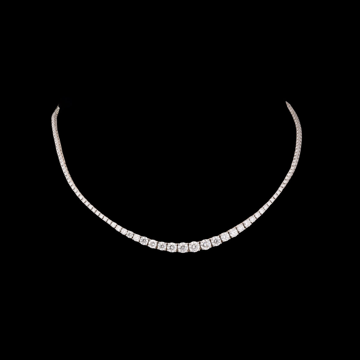Riviere Diamond Necklace