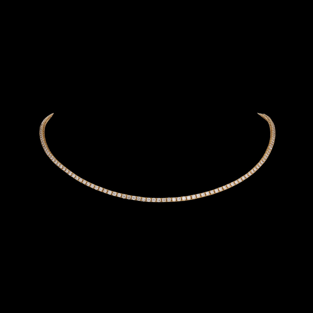 Riviere Diamond Necklace
