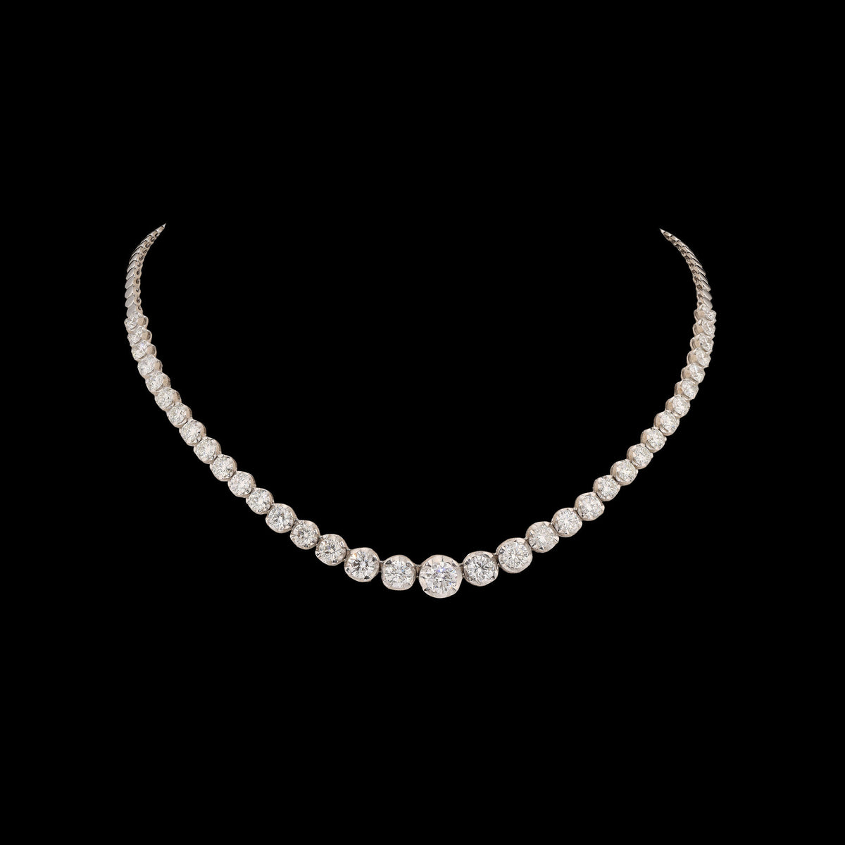 Riviere Diamond Necklace