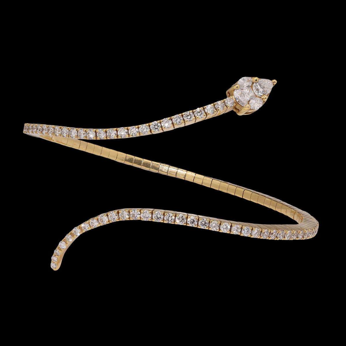 Diamond Bangle Bracelet