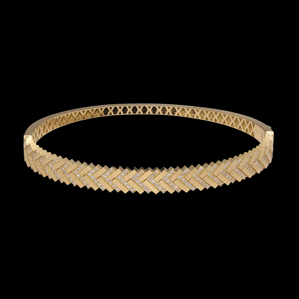 Diamond Bangle Bracelet