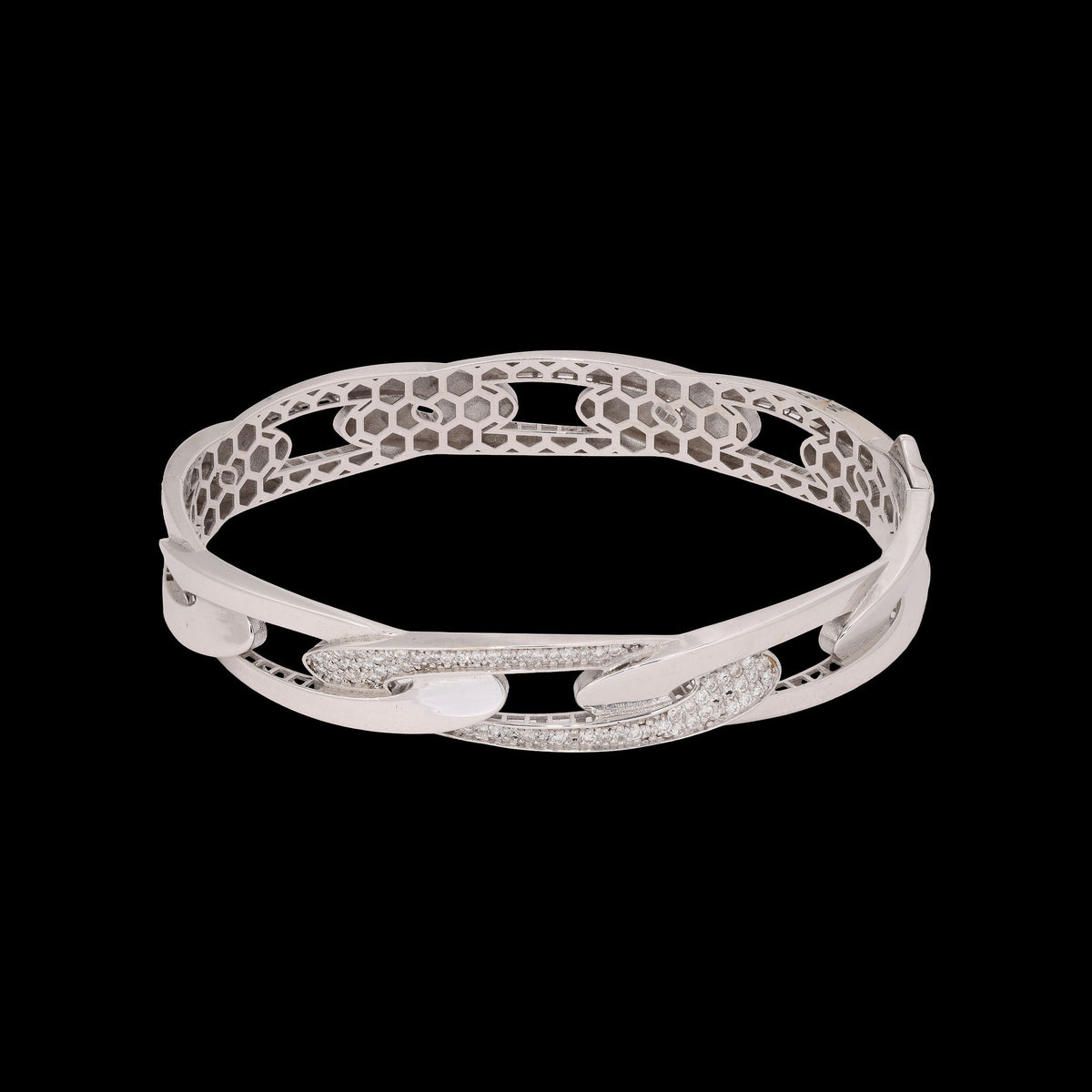 Diamond Bangle Bracelet