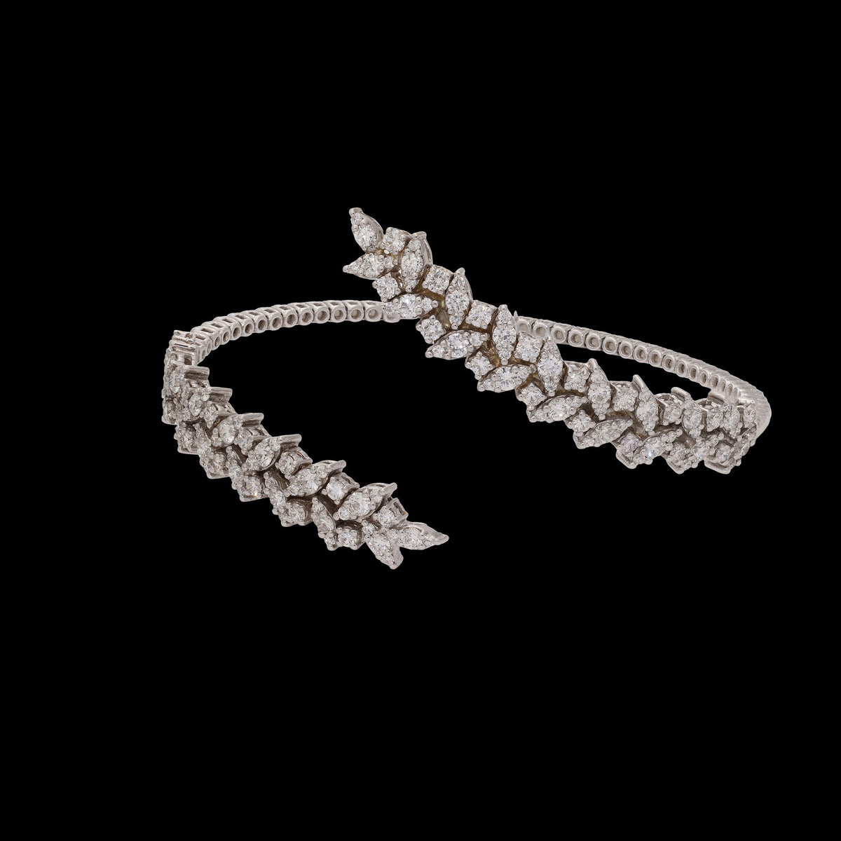 Diamond Bangle Bracelet