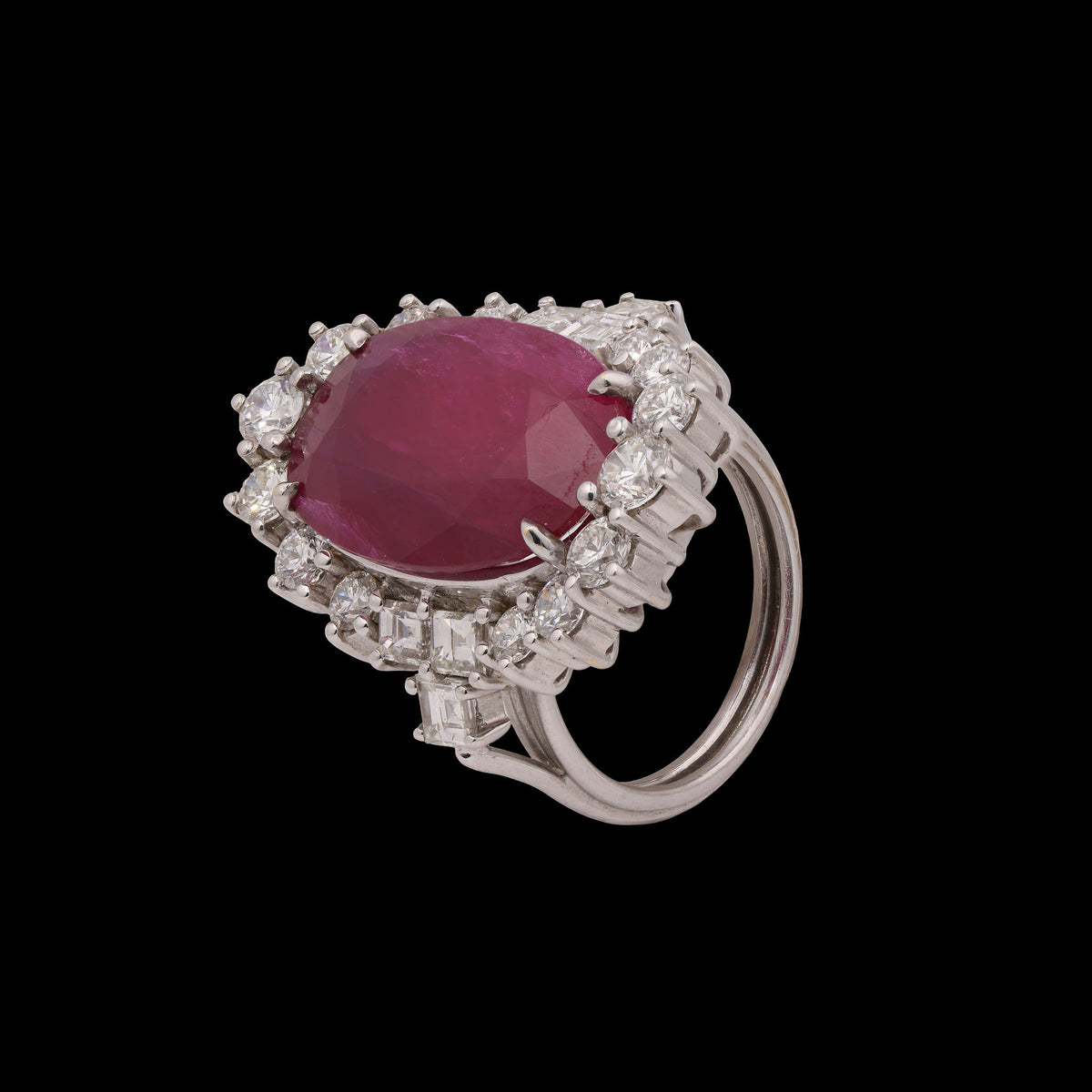 Ruby Diamond Ring