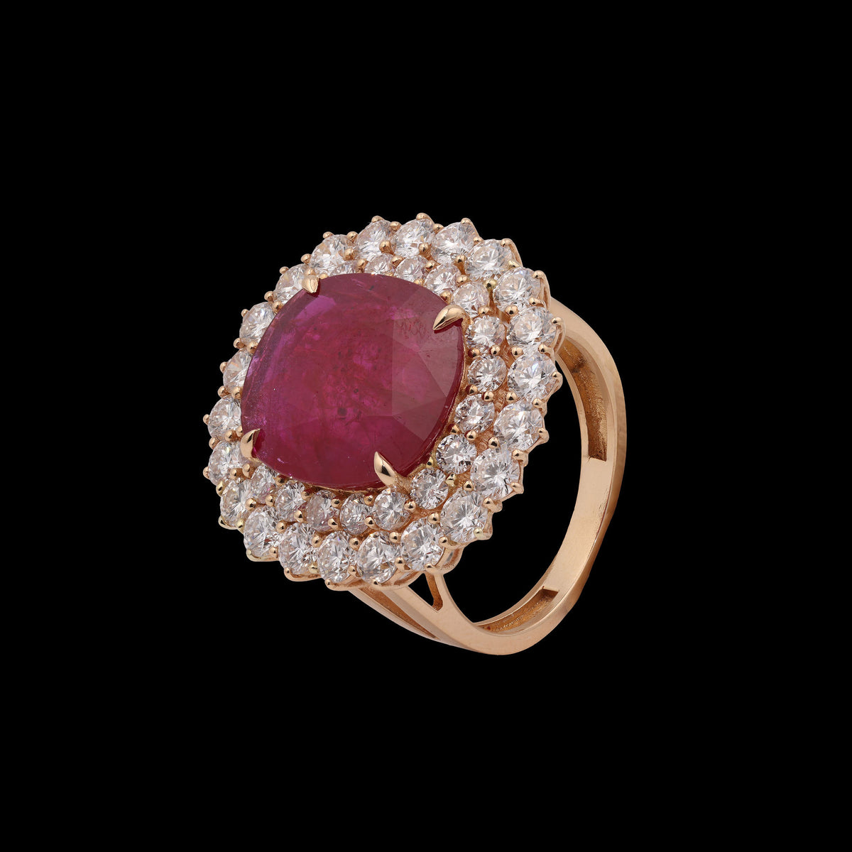 Ruby Diamond Ring