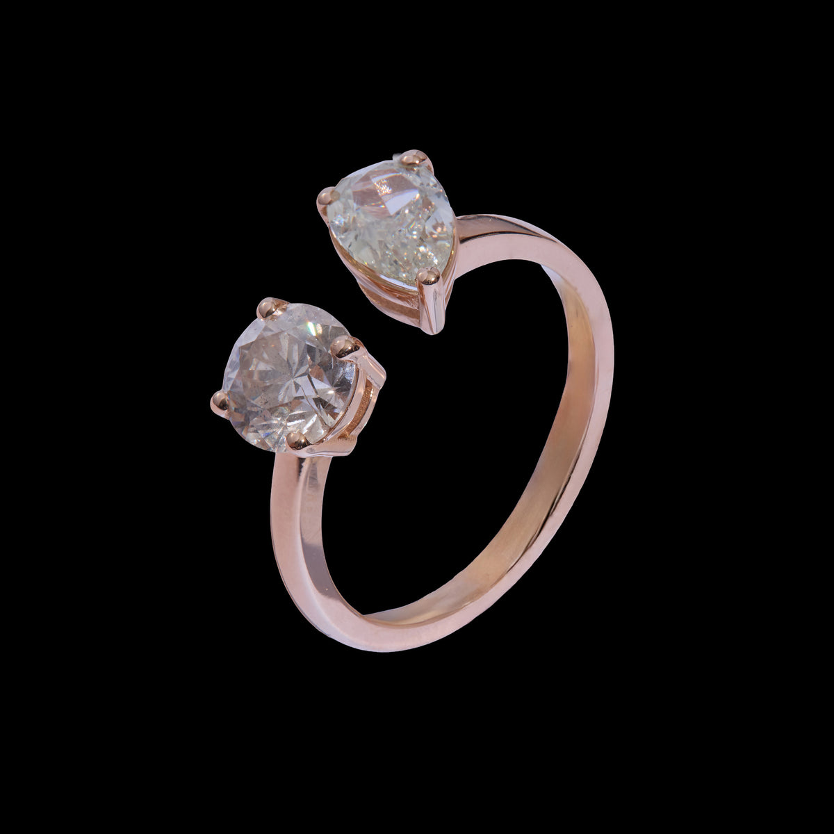 Colored Diamond Ring
