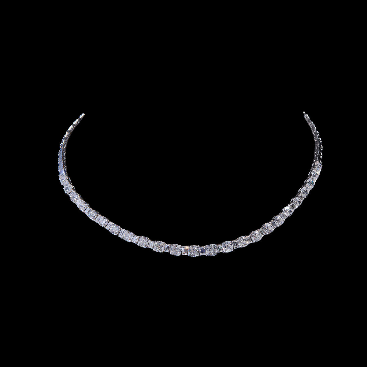 Riviere Diamond Necklace