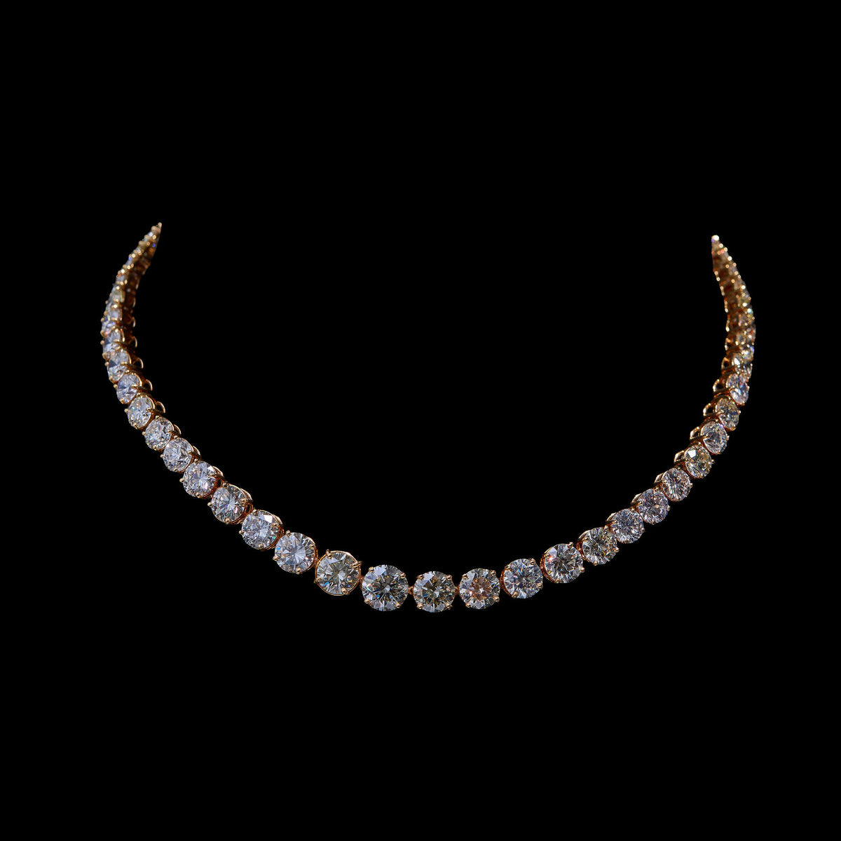 Riviere Diamond Necklace