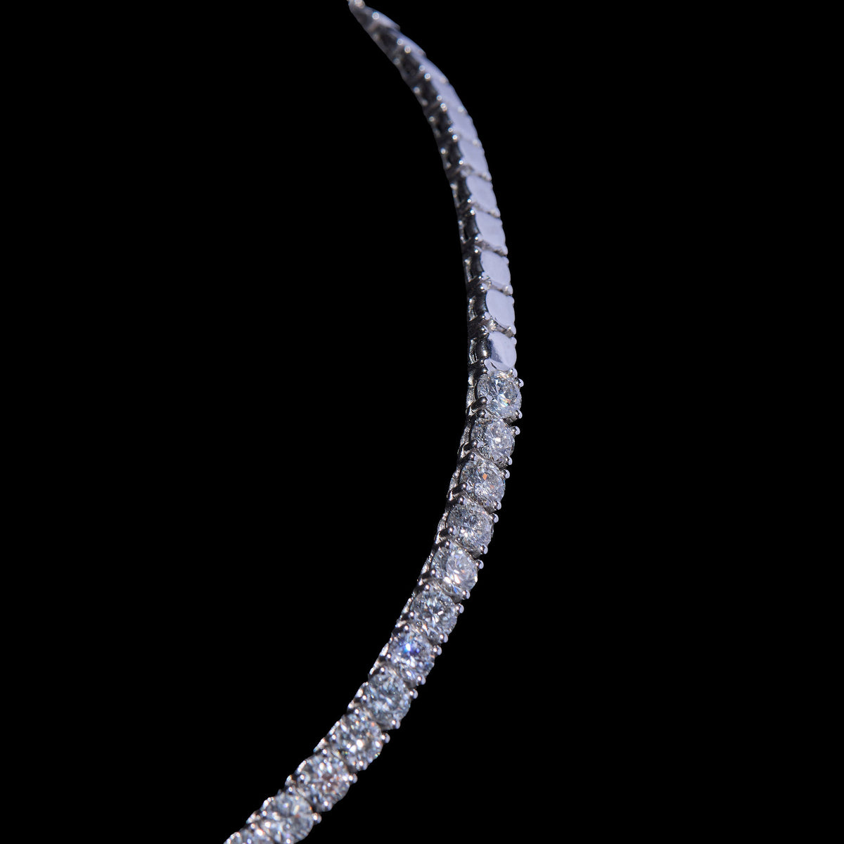 Riviere Diamond Necklace