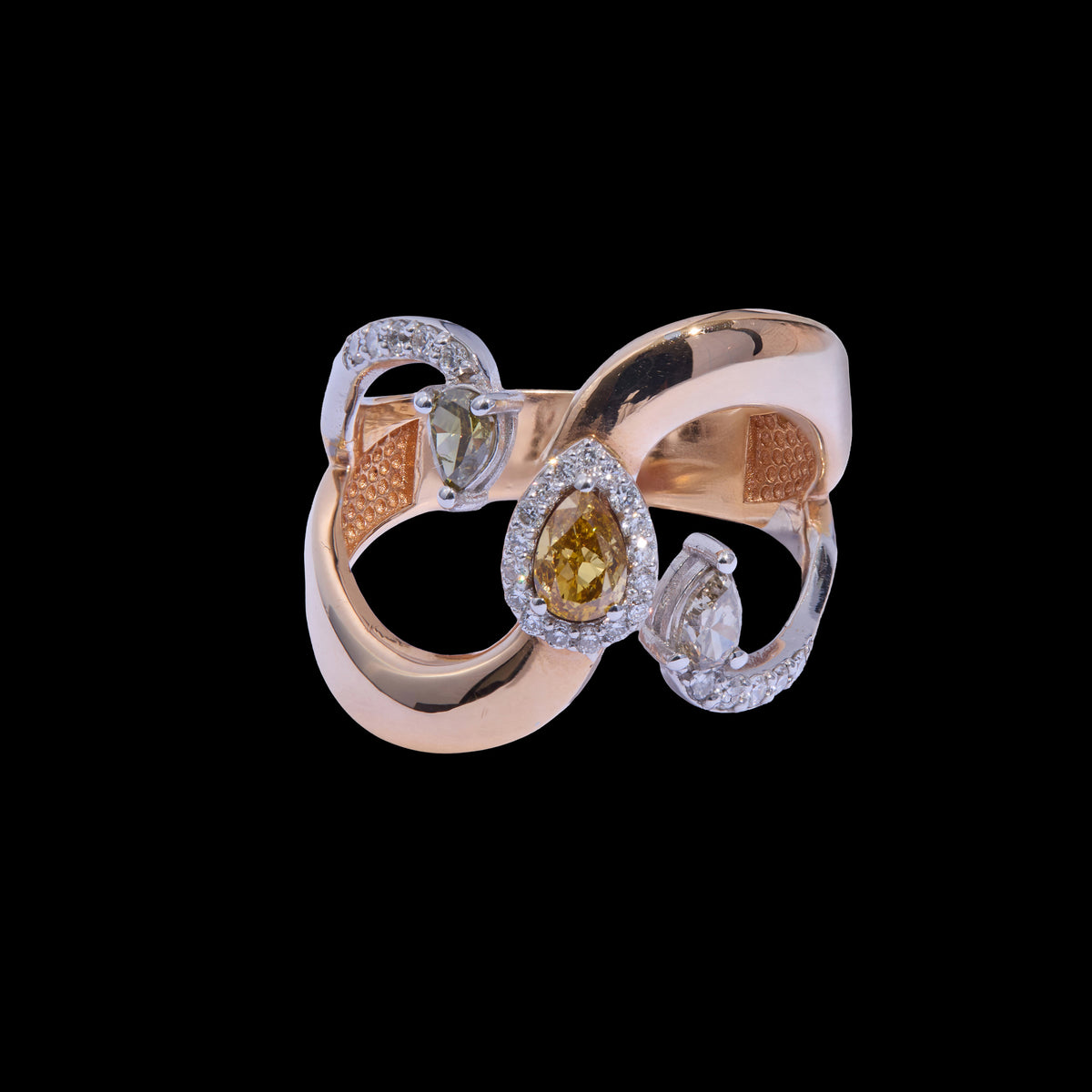Colored Diamond Ring