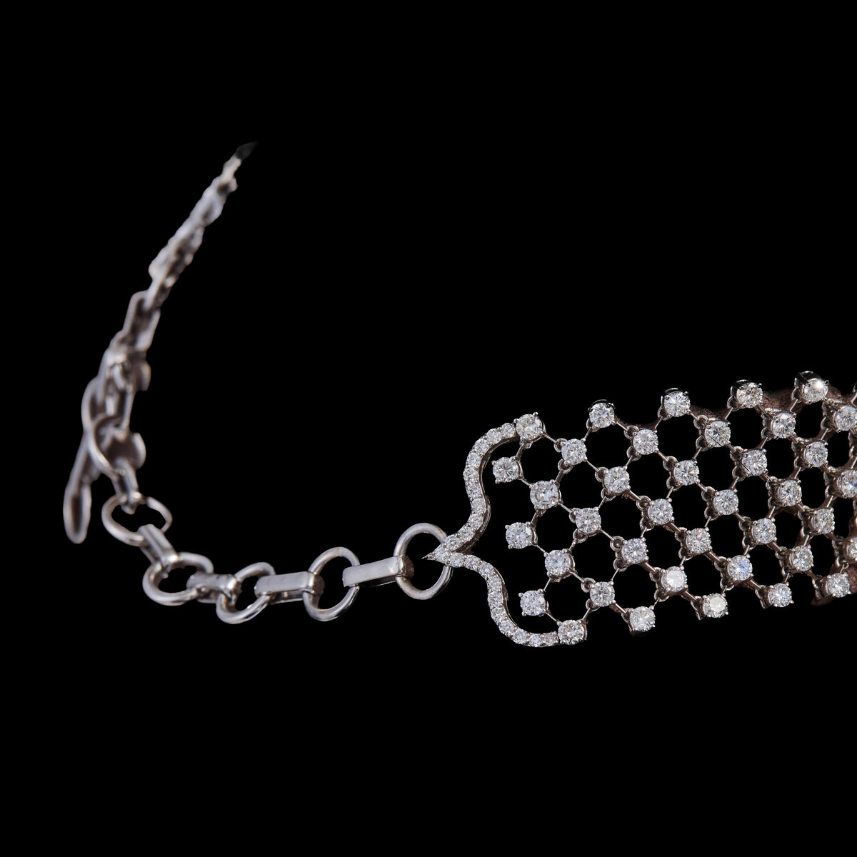 2 In 1 Diamond Necklace / Bracelet