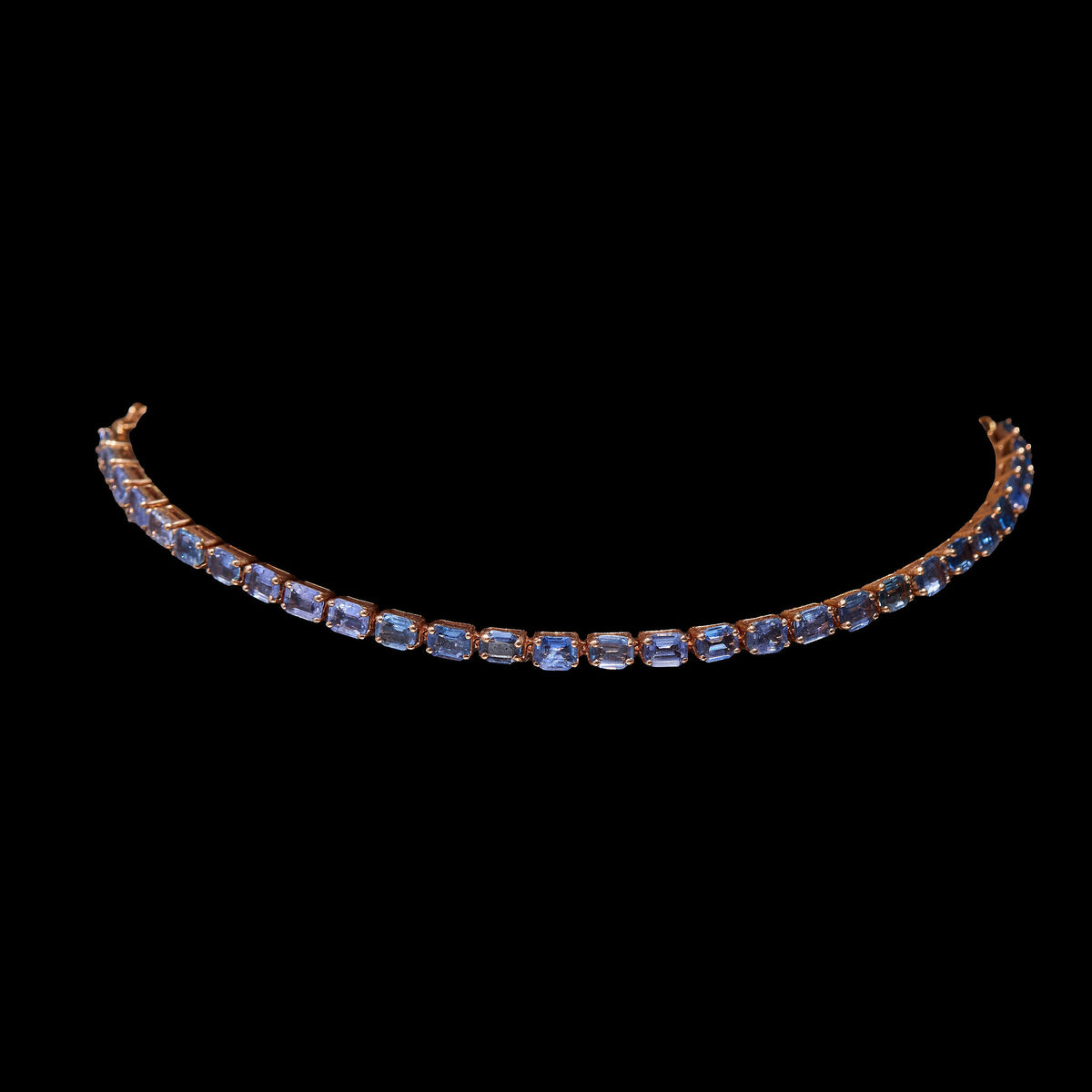 Sapphire Diamond Pendant