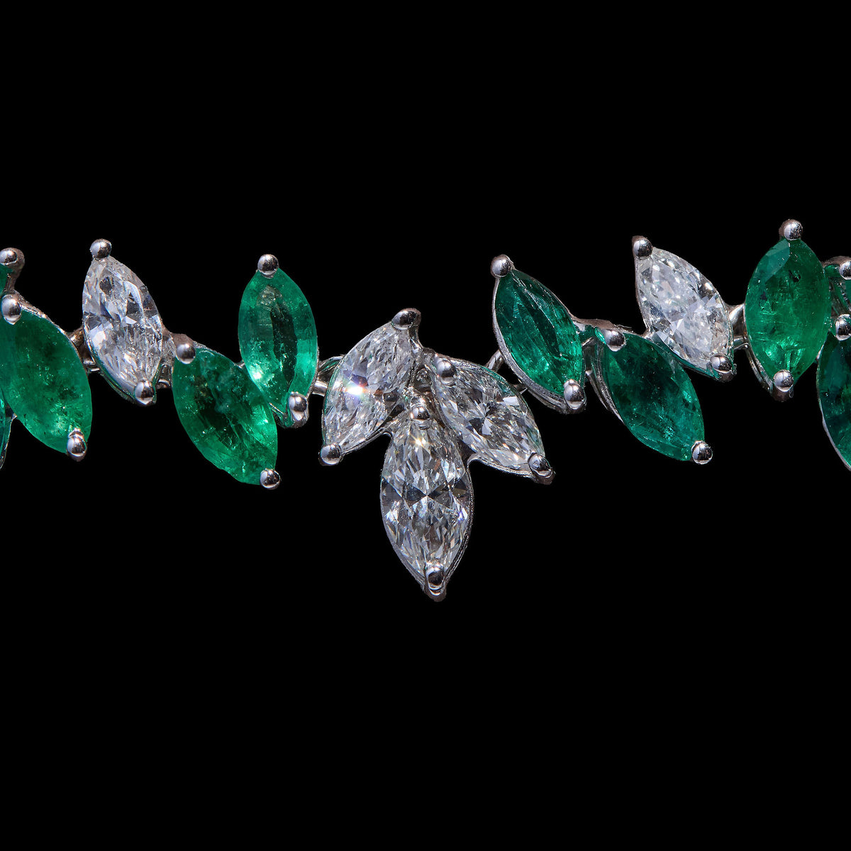 Emerald Diamond Necklace