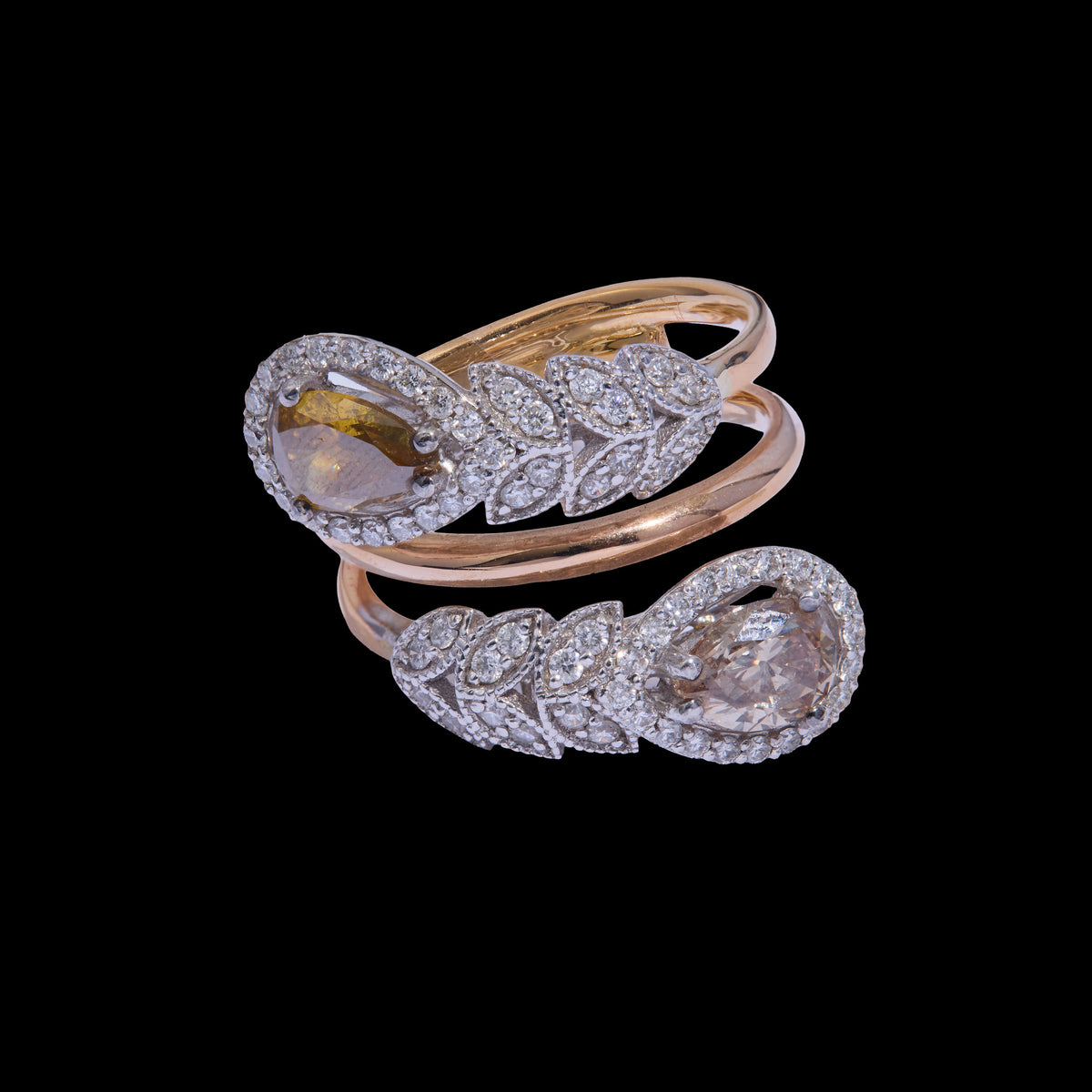 Colored Diamond Ring