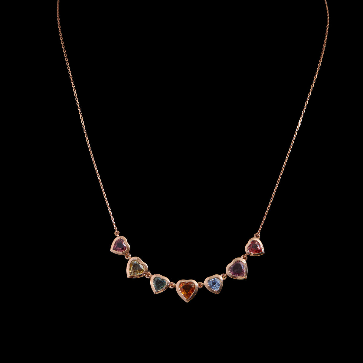 Colored Diamond Pendant