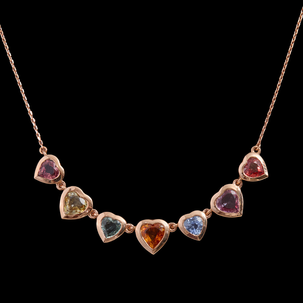 Colored Diamond Pendant