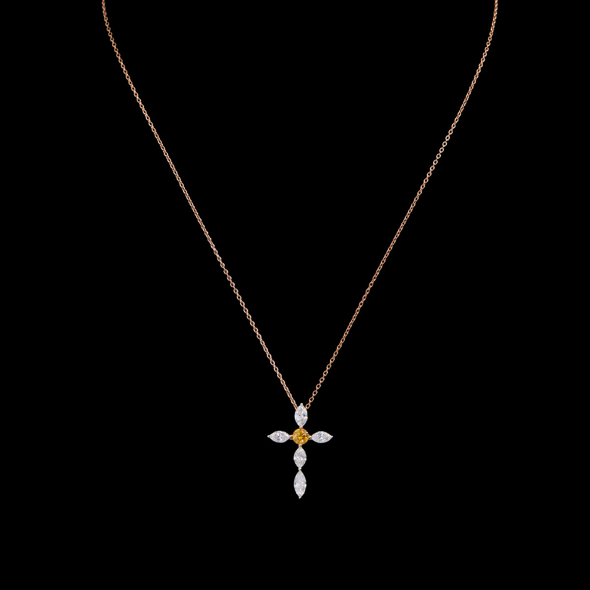 Cross Diamond Pendant