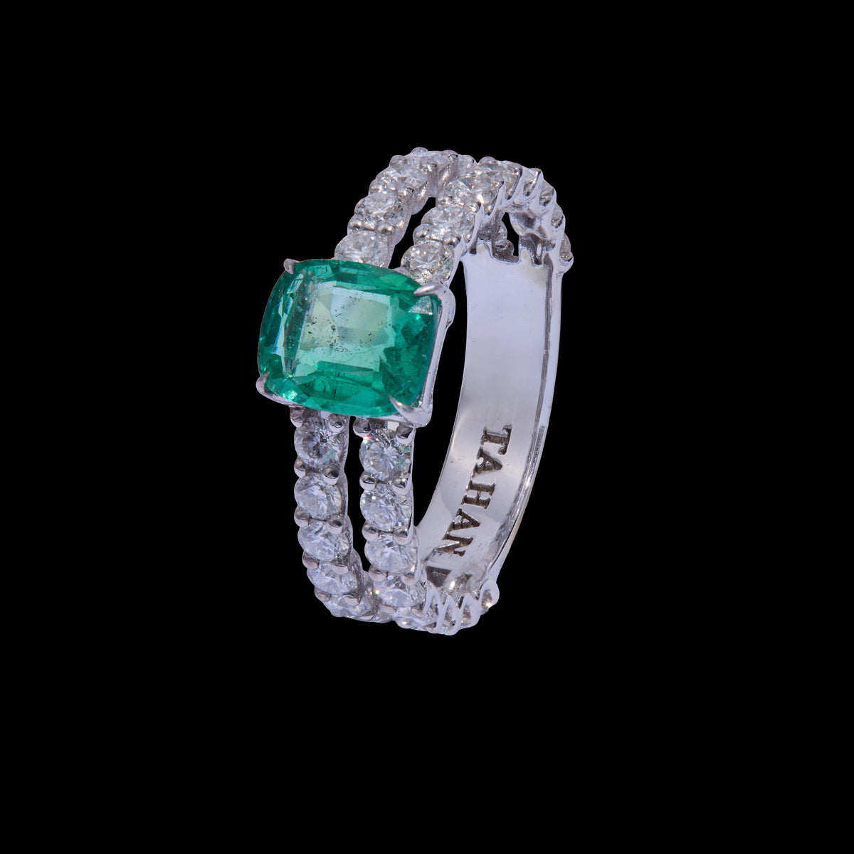 Emerald Diamond Ring
