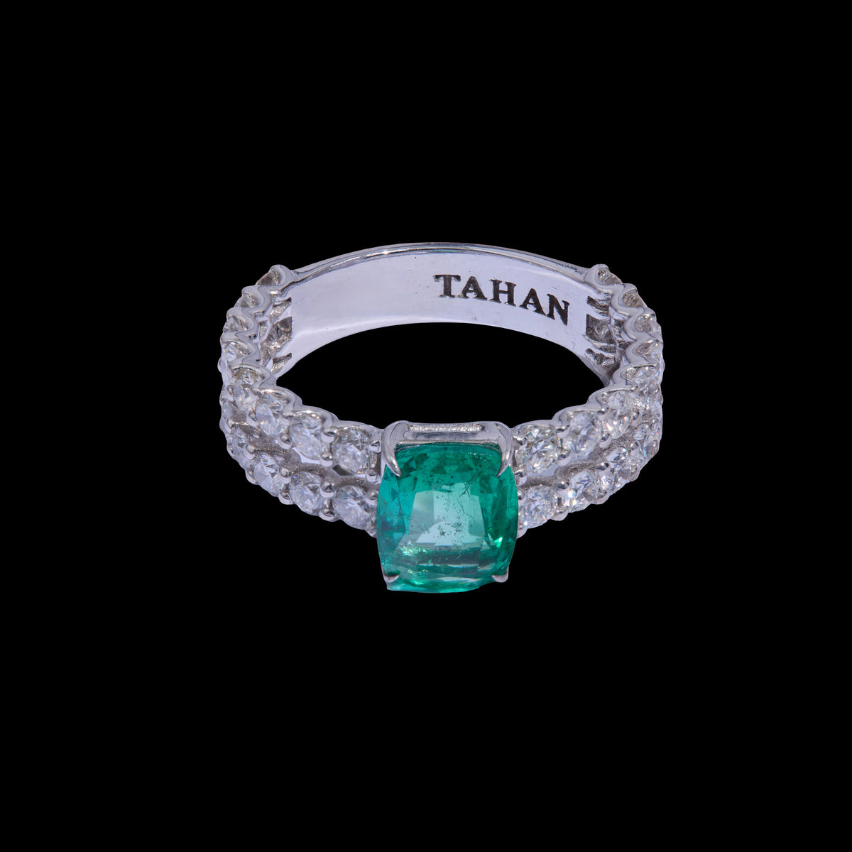 Emerald Diamond Ring