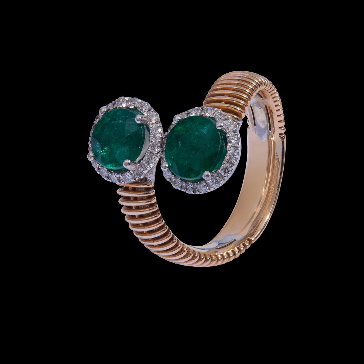 Emerald Diamond Ring