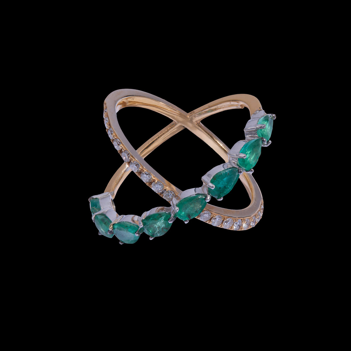 Emerald Diamond Ring