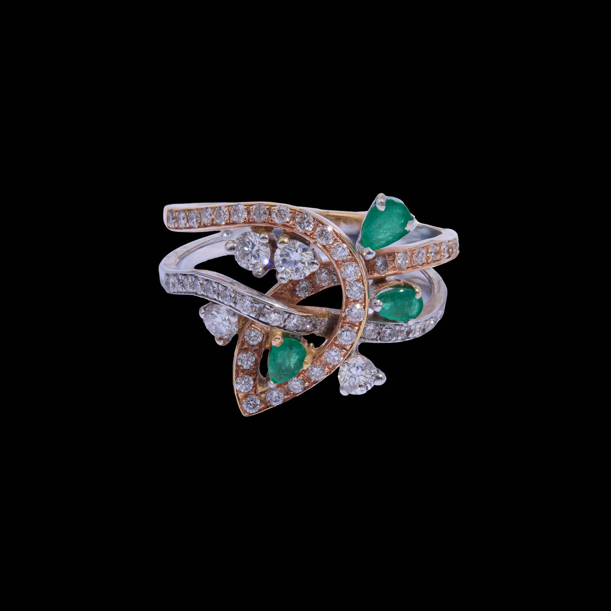 Emerald Diamond Ring