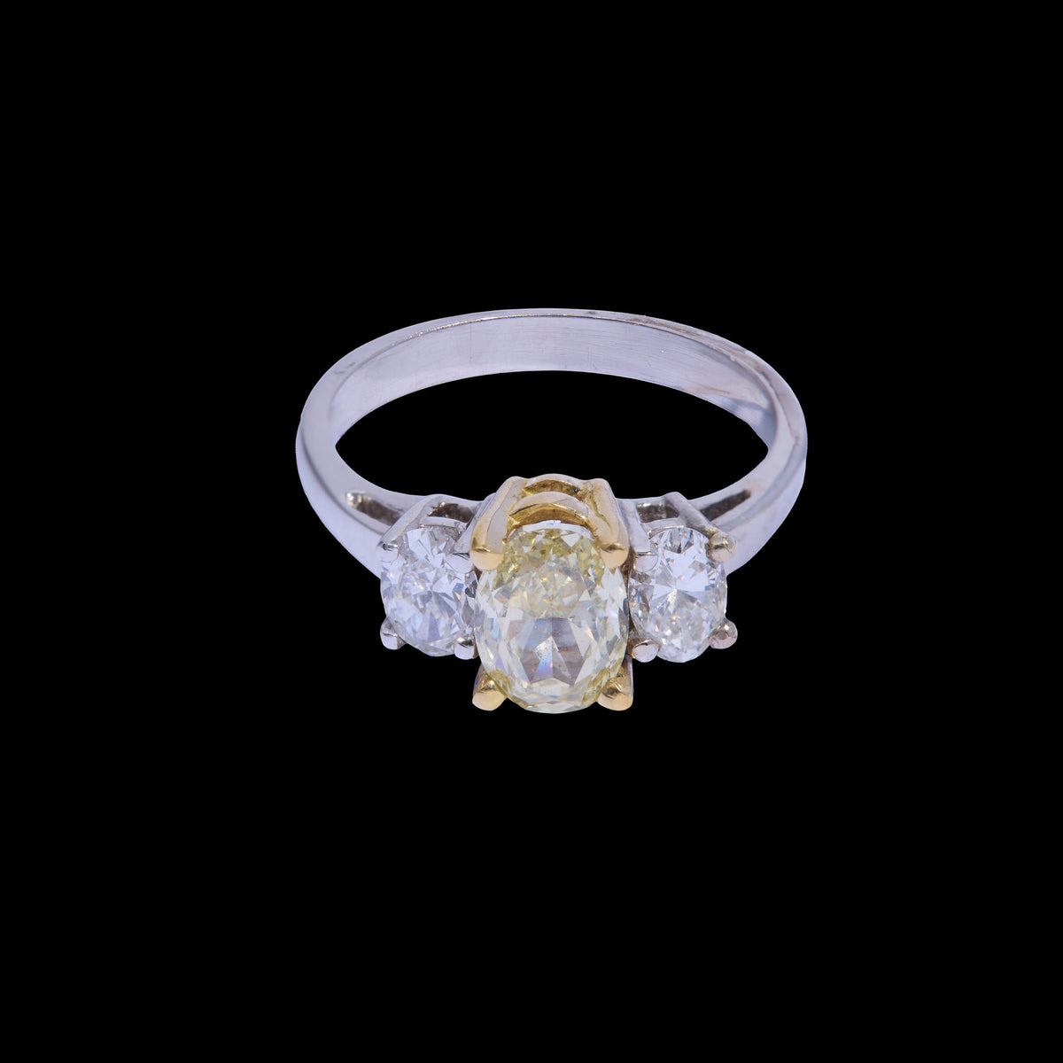 Yellow Diamond Solitaire