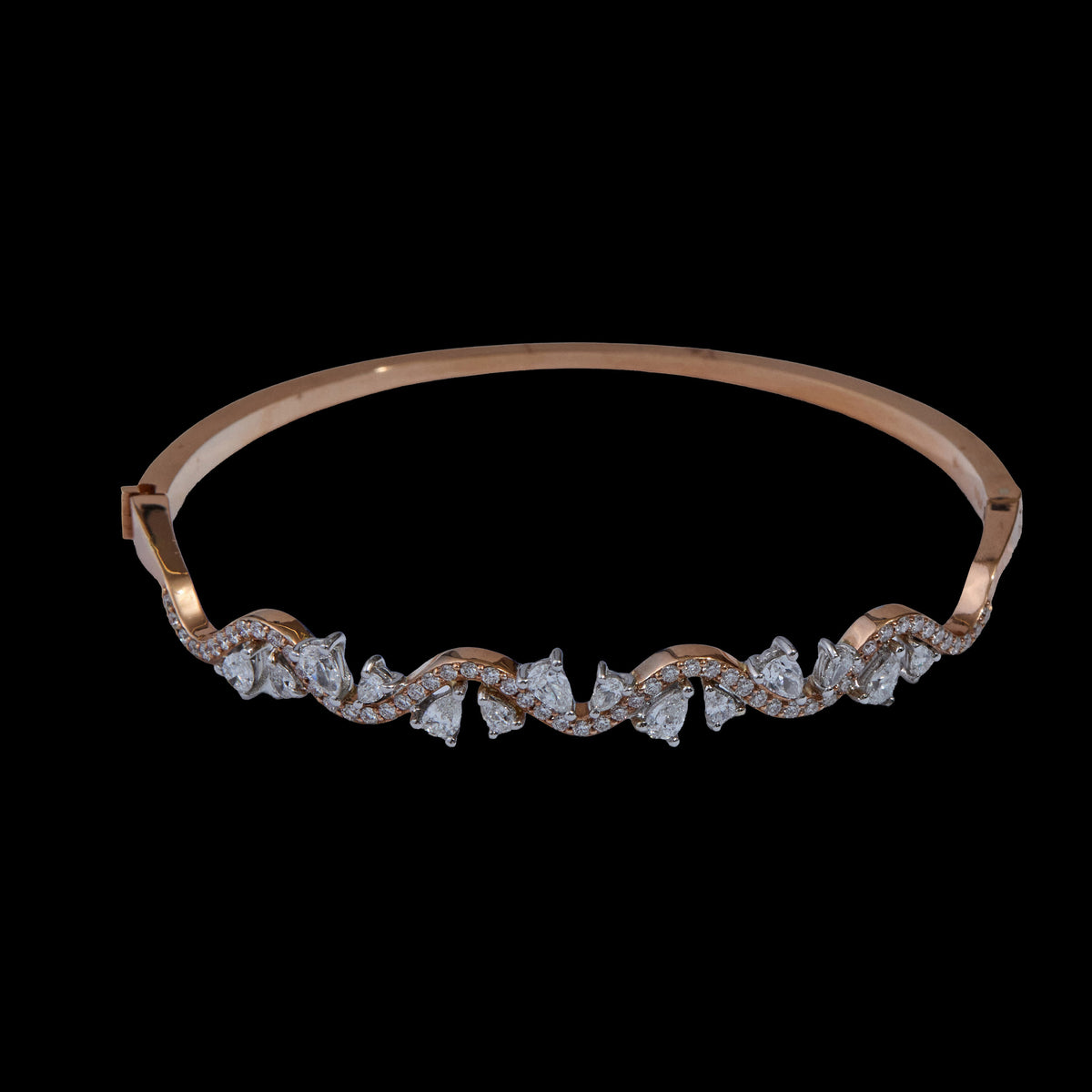 Diamond Bangel Bracelet