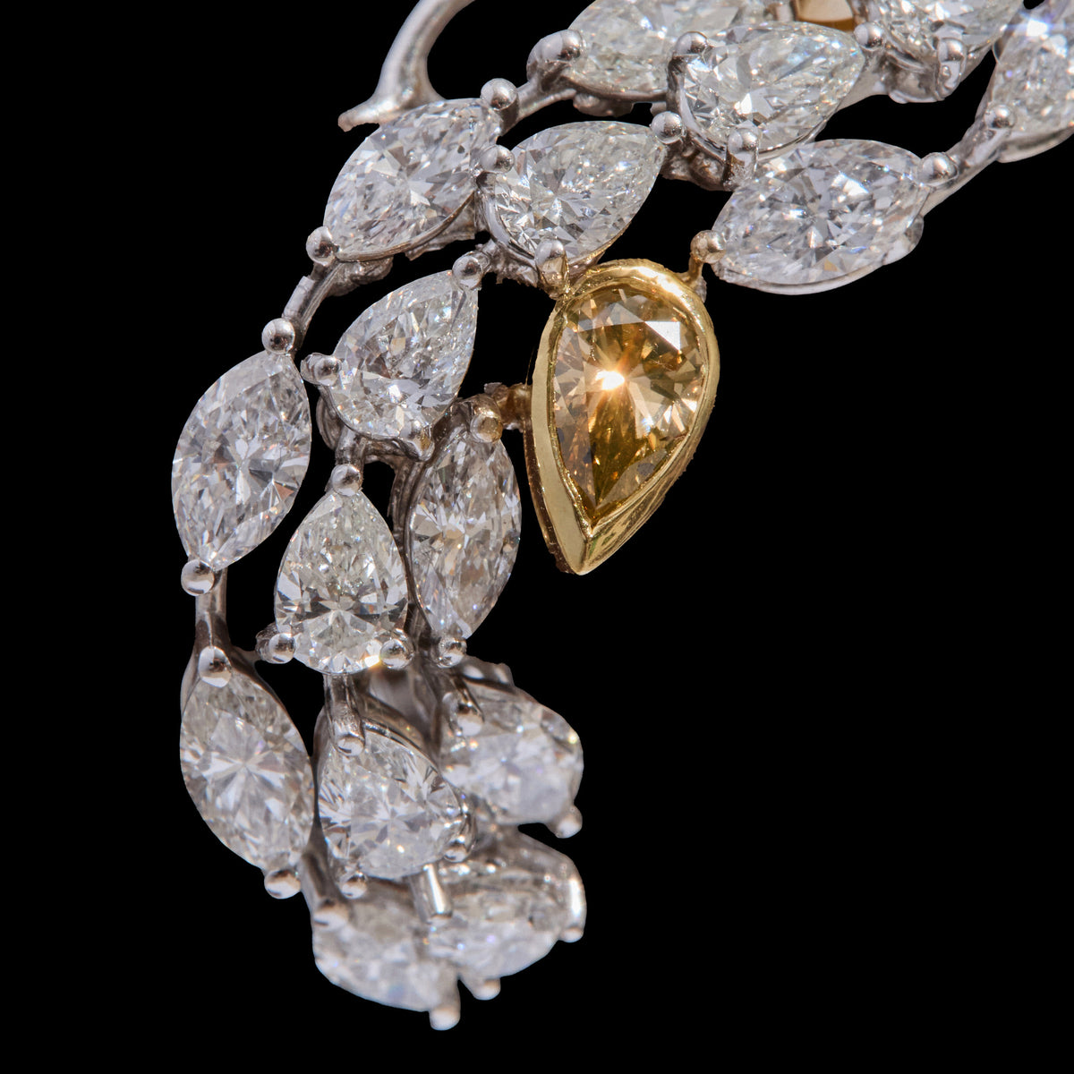 Colored Diamond Earrings