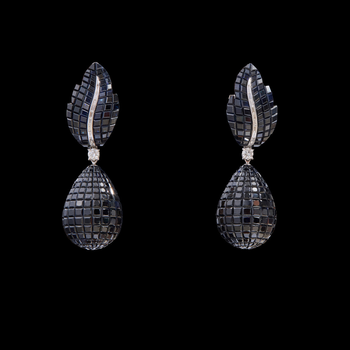 Black Diamond Earrings