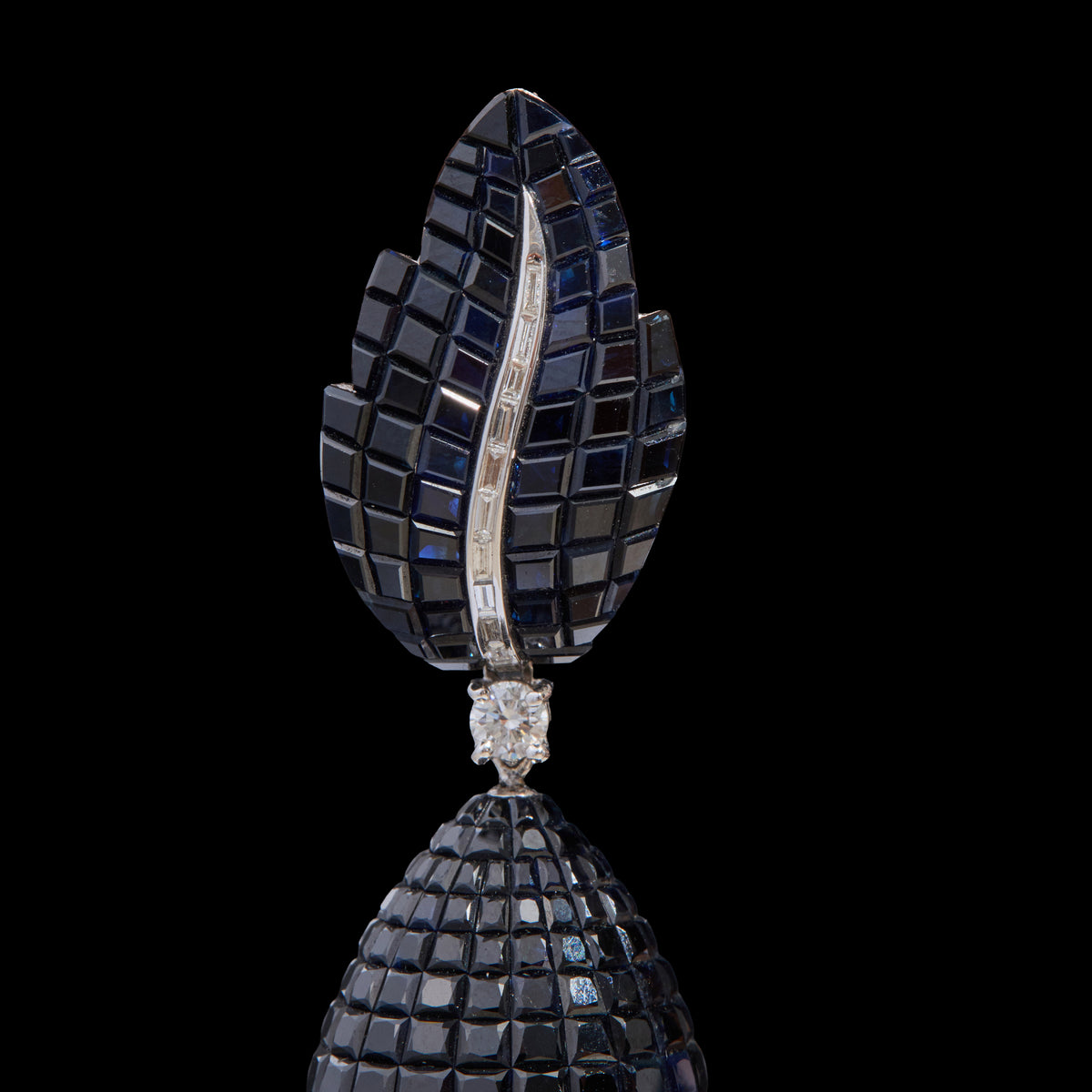 Black Diamond Earrings
