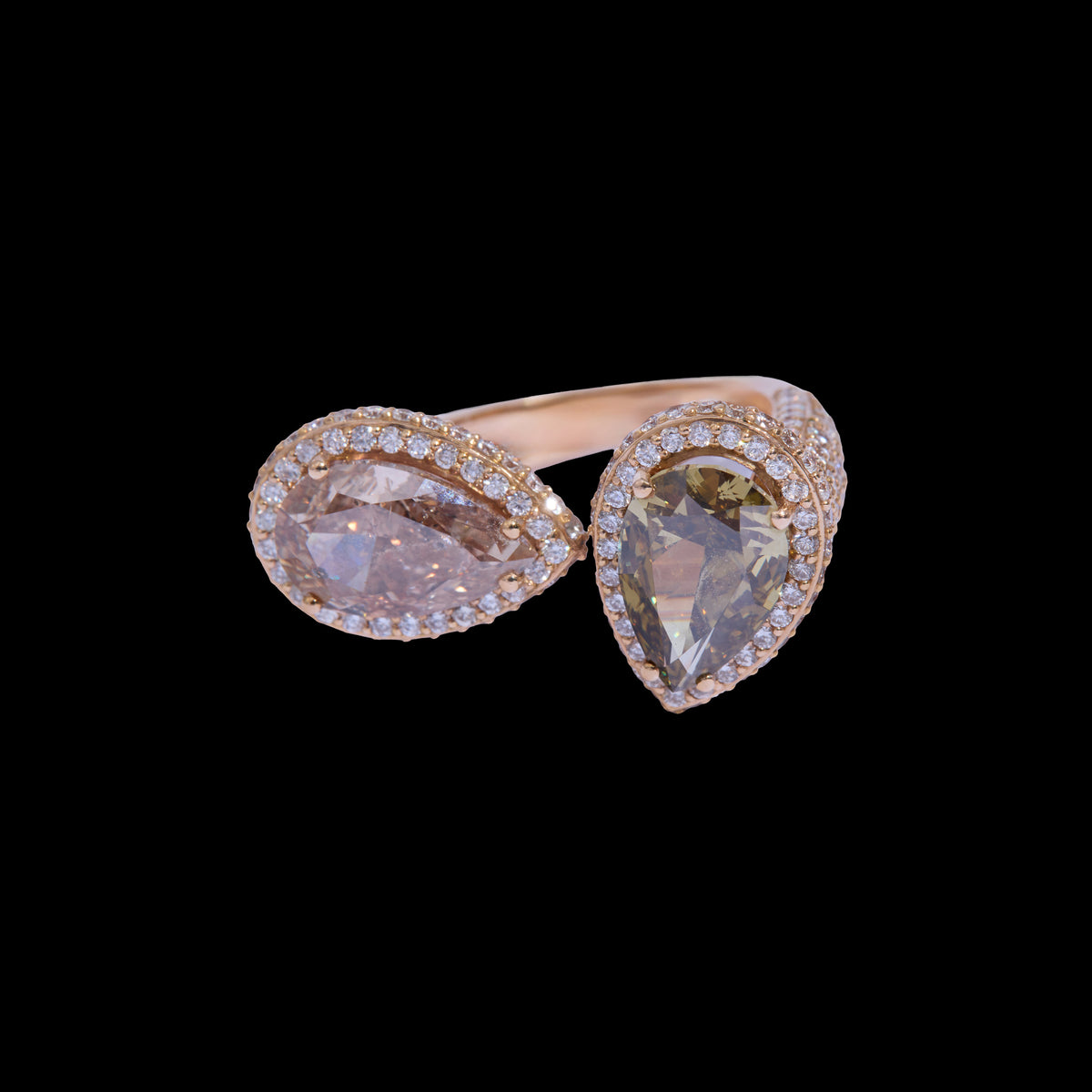 Colored Diamond Ring