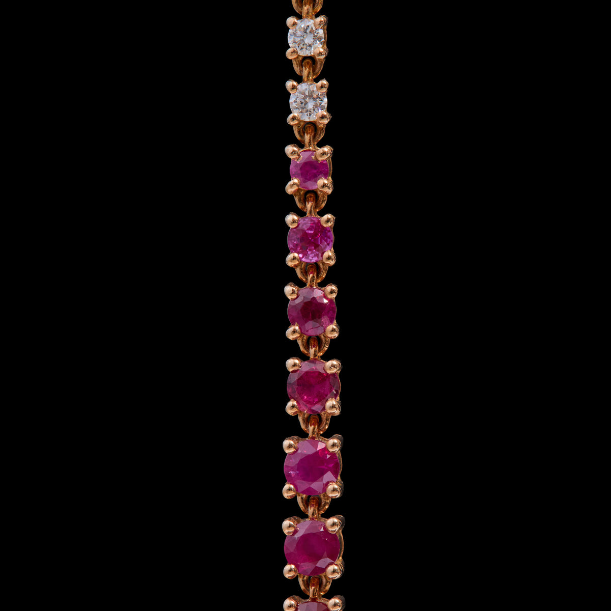 Ruby Diamond Earrings