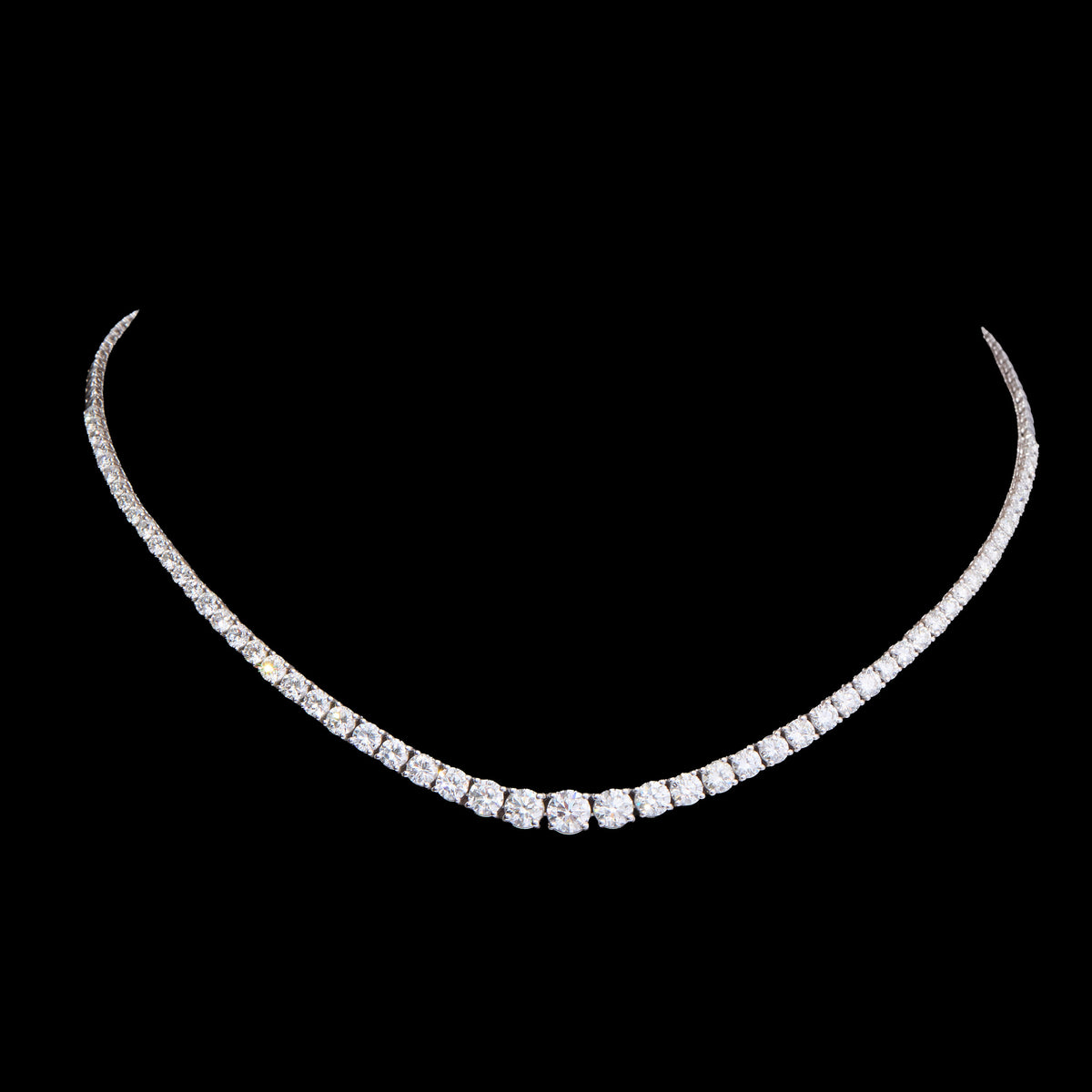 Riviere Diamond Necklace