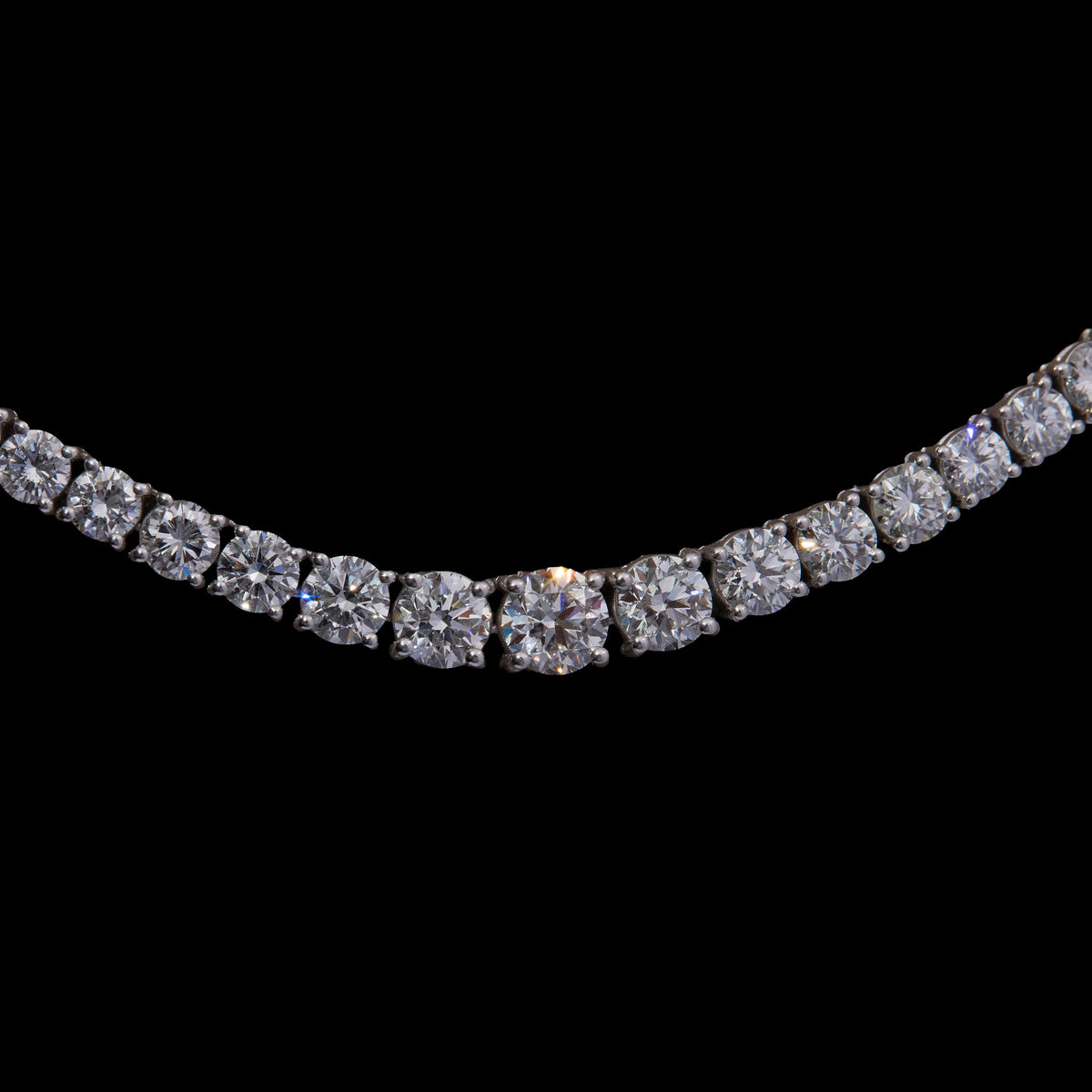 Riviere Diamond Necklace