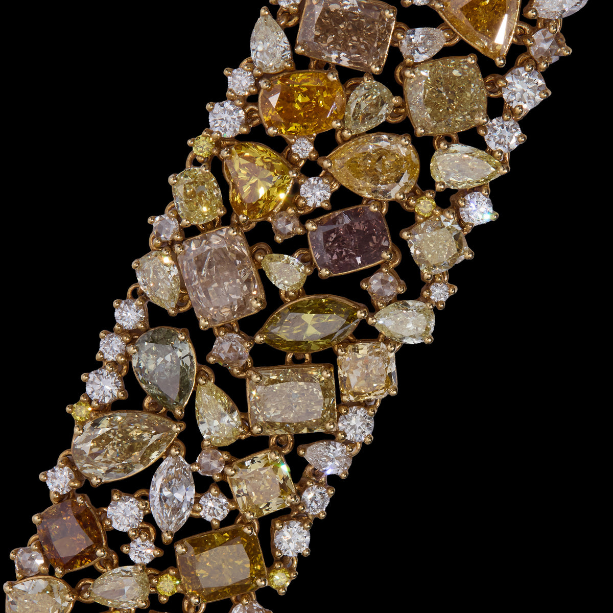 Colored Diamond Bracelet